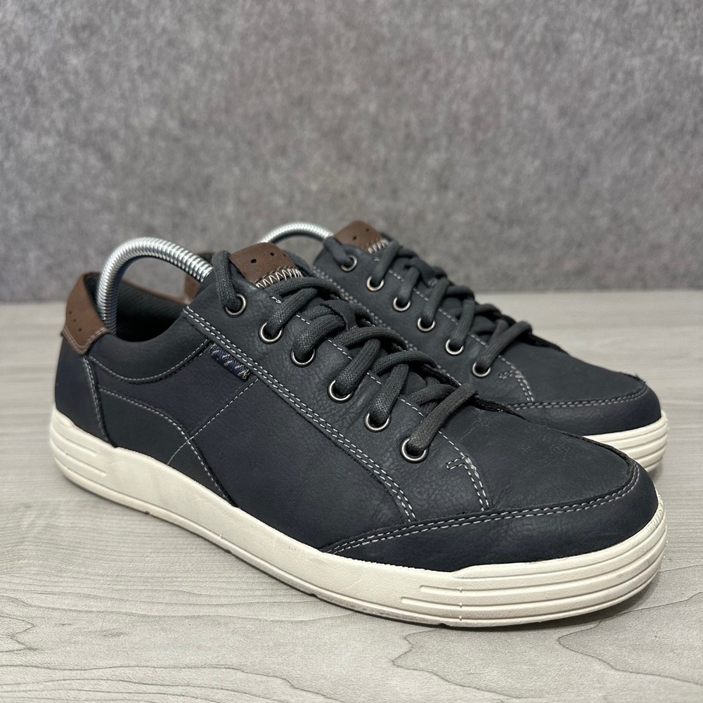 Nunn Bush Kore City Walk Sneakers Mens 8.5‎ Blue Lace Up Oxford Casual Shoes